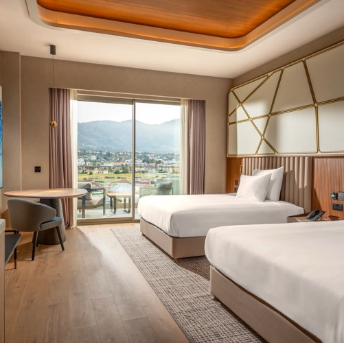 DELUXE ROOM TWIN BED (LAND VIEW)5
