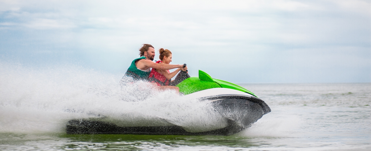 Couple Having Fun On Water Scooter Summer Sea Acti 2024 10 18 06 09 56 Utc